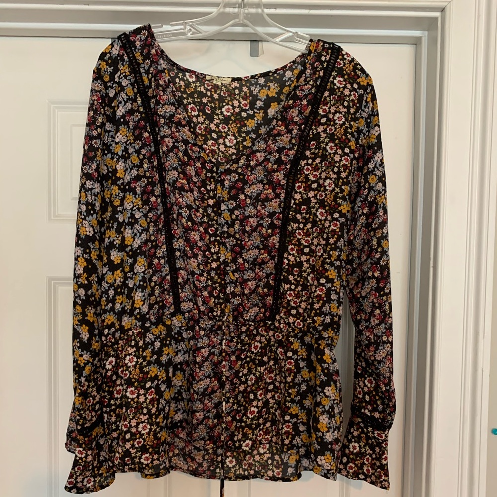 Cute Floral Blouse